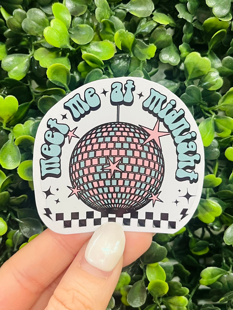 Meet Me At Midnight Sticker Decal