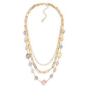 Gold Multi Tone Necklace