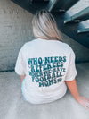 Show off your love for the sport of football and your appreciation for football moms with this playful unisex graphic tee! With a fun catchphrase, "Who Needs Referees When We Have Football Moms," this short-sleeved tee is perfect for all the football fans out there. Let's show some love for those amazing 'Moms Always Have The Final Call'!