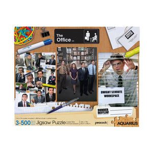 The Office 3 x 500 Piece Jigsaw Puzzle Set