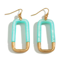 Acetate Drop Earrings