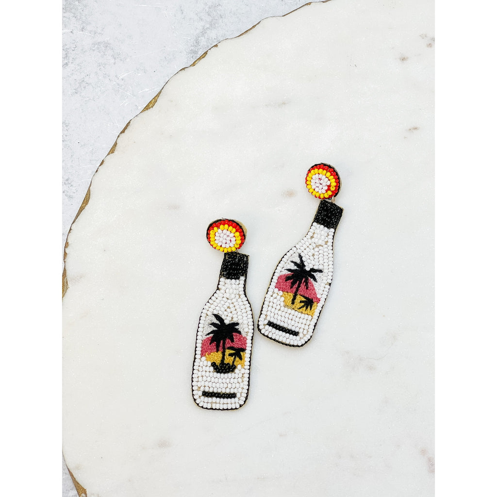 Earrings feature a light weight feel, beaded detailing and runs true to size! -MALIBU
