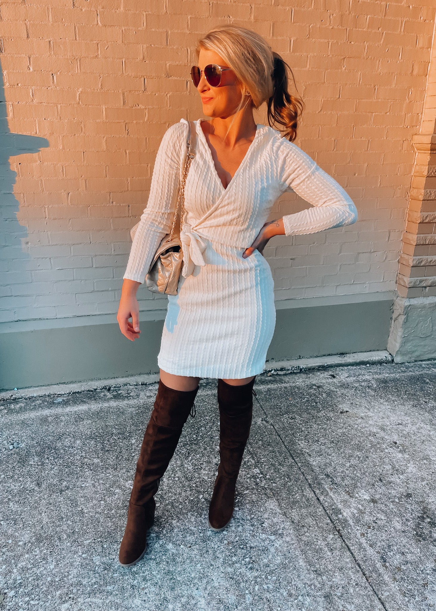 Let's Toast Sweater Dress The Sassy Owl Boutique Let's Toast Sweater Dress The Sassy Owl Boutique