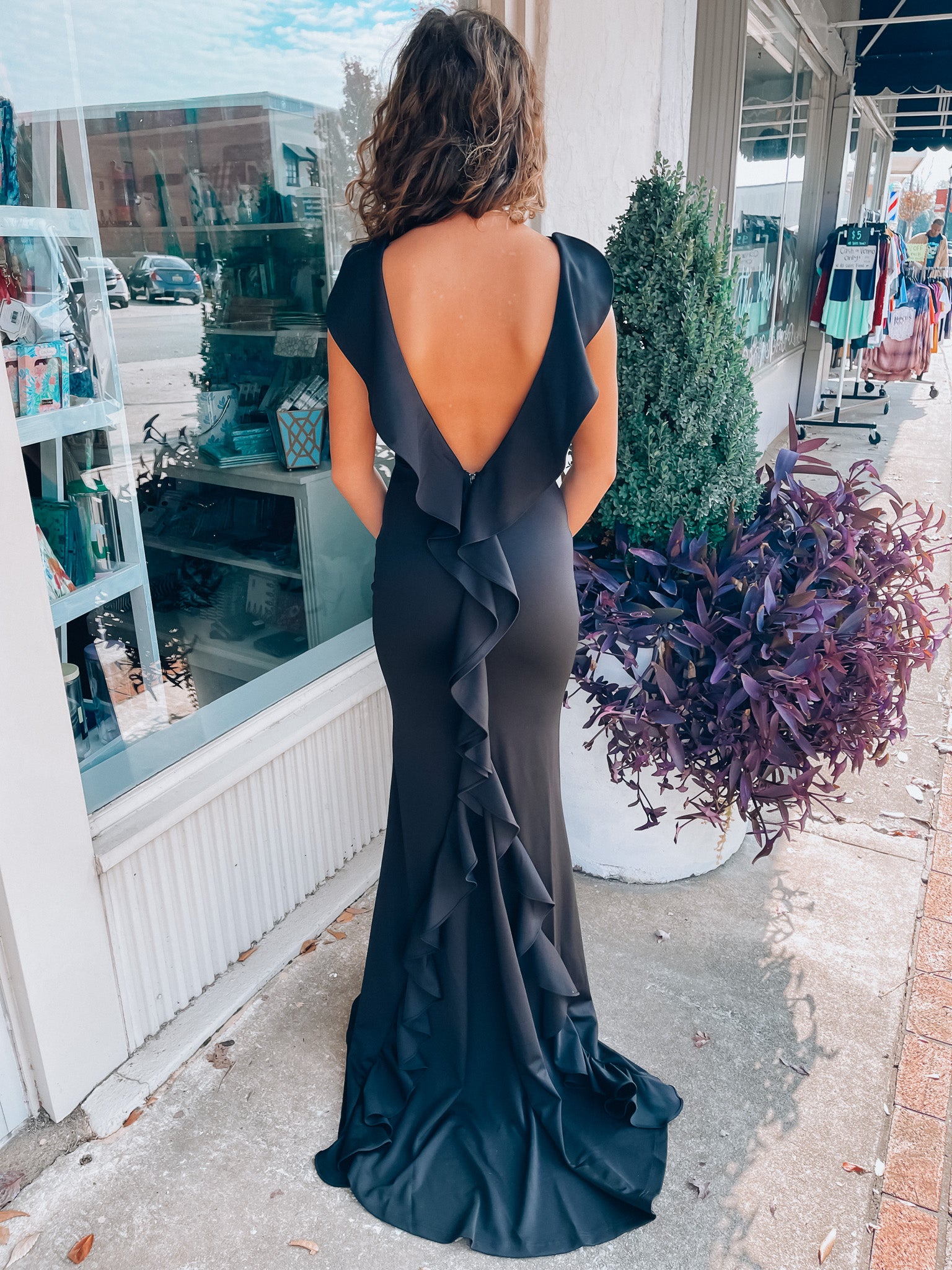 fantasy maxi dress Elegant V-neck Fantasy Painted Floral Print Party Maxi Dress