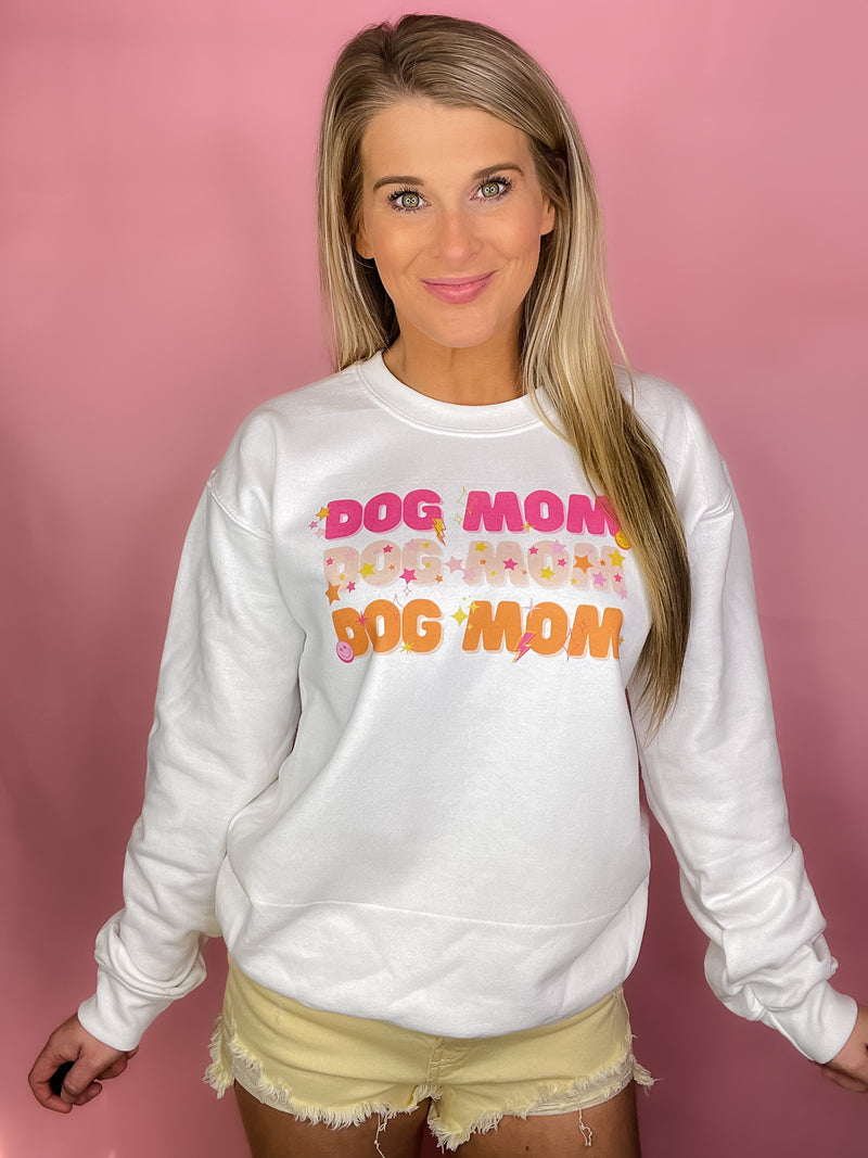 Retro Dog Mom Sweatshirt (S-2XL)