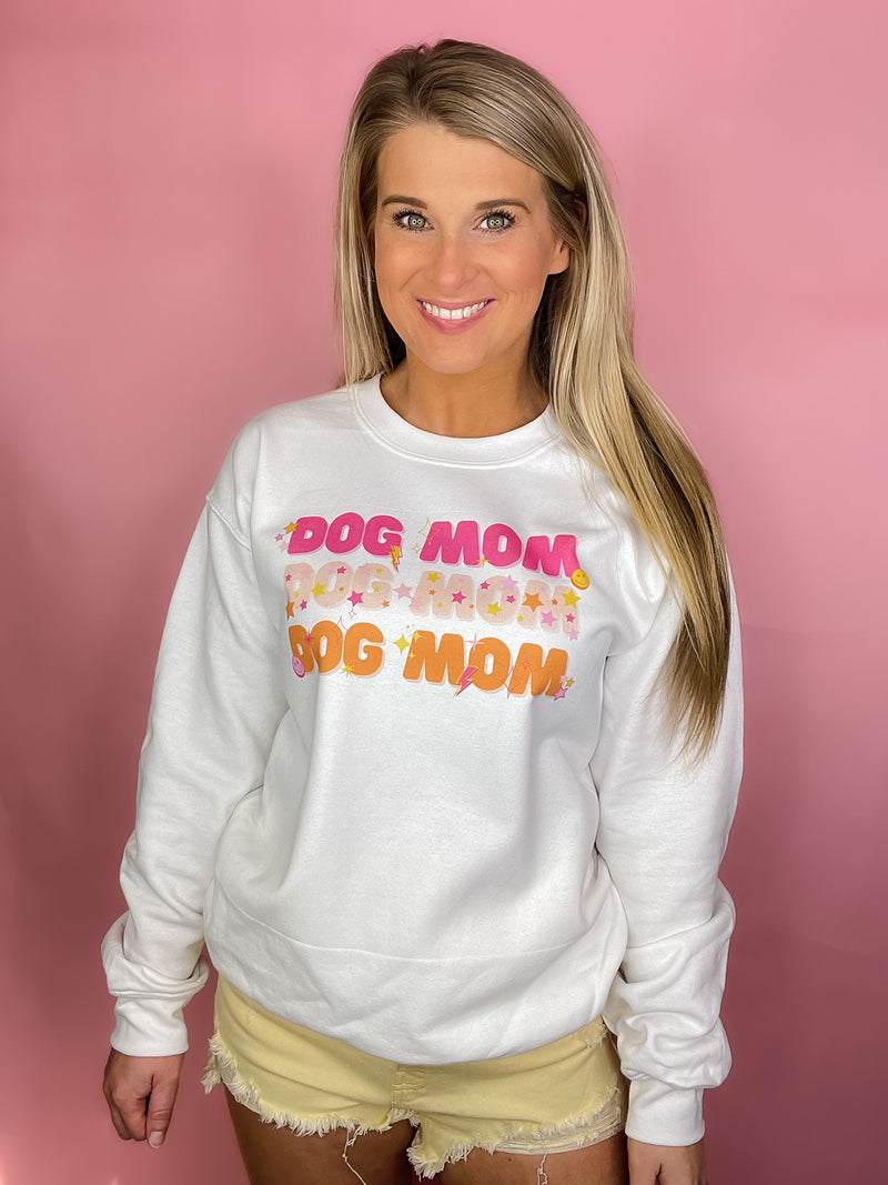 Retro Dog Mom Sweatshirt (S-2XL)