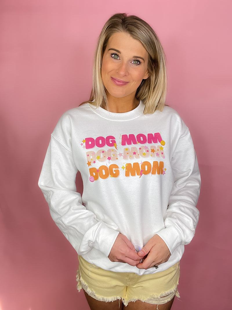 Retro Dog Mom Sweatshirt (S-2XL)