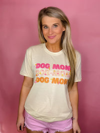 Retro Dog Mom Graphic Tee (S-2XL)