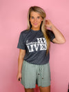 Because He Lives Graphic Tee (S-3XL)