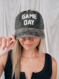 Chenille Game Day Baseball Cap