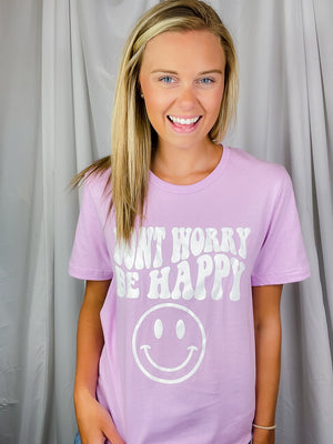 Don't Worry- Be Happy Tee (S-3XL)