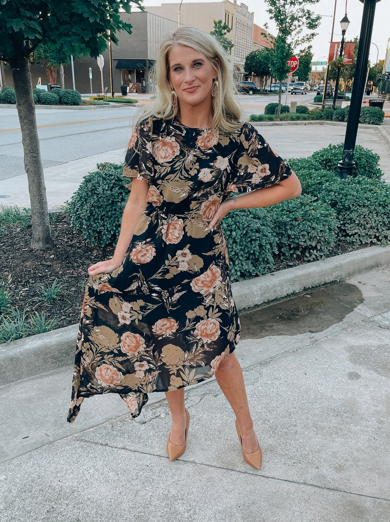 Great Connection Midi Dress