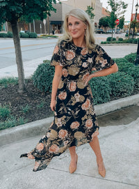 Great Connection Midi Dress