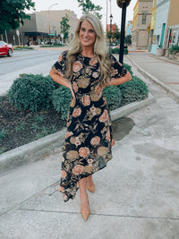 Great Connection Midi Dress