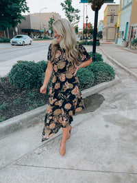 Great Connection Midi Dress