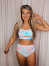 Feeling Coastal Tie Dye Bikini Swimsuit