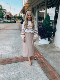 Showers Of Kindness Midi Skirt