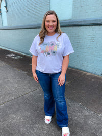 Look no further for your next wardrobe staple—our Mama Floral Graphic Tee! With short sleeves, a unisex fit, and a round neckline, you'll be looking ‘mama-zing’ no matter what the occasion. And, of course, the floral design brings a little sunshine to your style! So don't wait — get your Mama-tastic Tee now! (S-2XL)