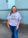 Look no further for your next wardrobe staple—our Mama Floral Graphic Tee! With short sleeves, a unisex fit, and a round neckline, you'll be looking ‘mama-zing’ no matter what the occasion. And, of course, the floral design brings a little sunshine to your style! So don't wait — get your Mama-tastic Tee now! (S-2XL)
