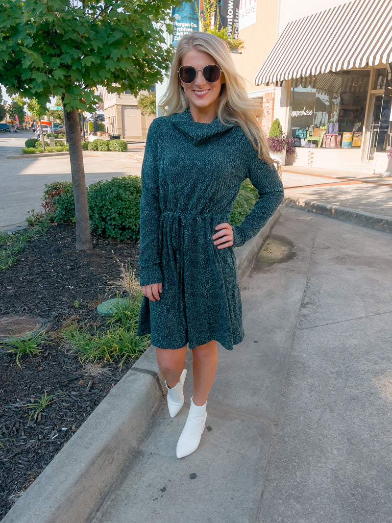 Love Will Decide Sweater Dress