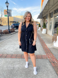 Daytime Ventures Button Down Dress