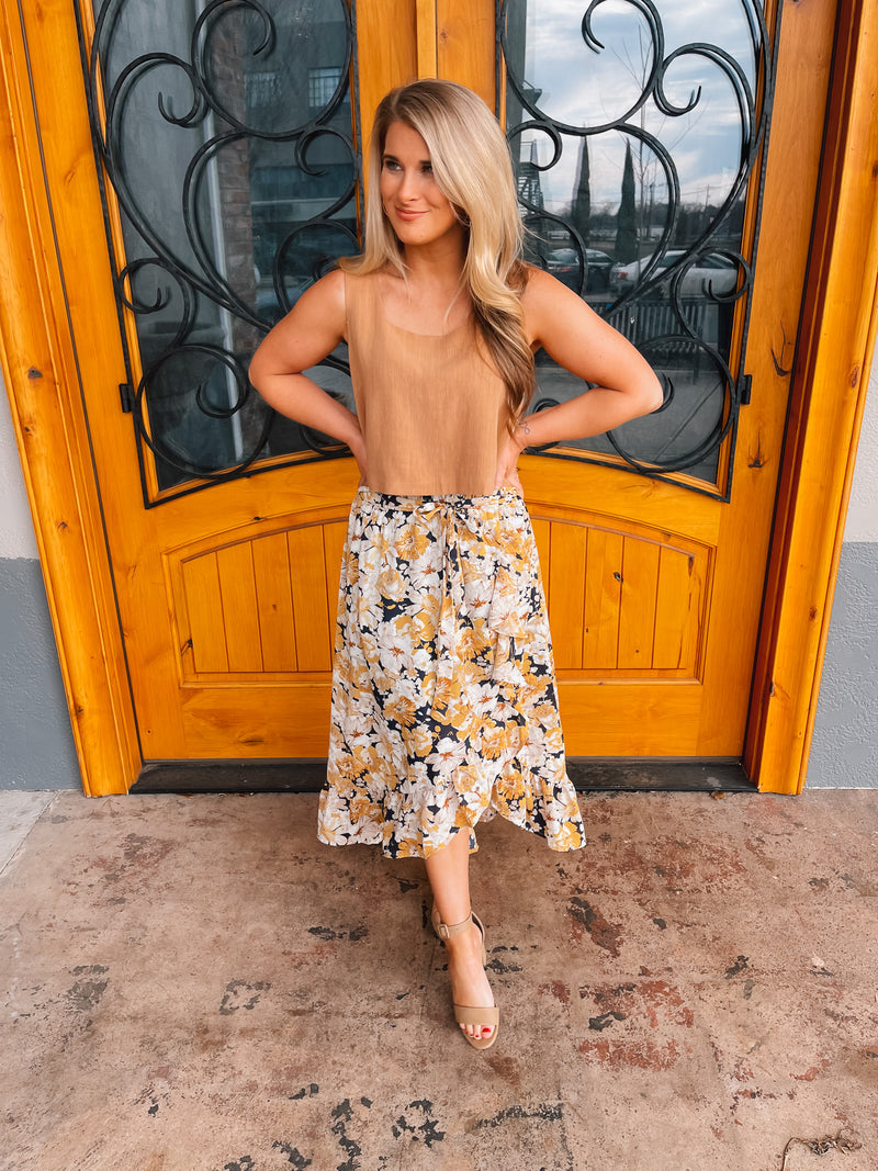 Own The Moment Midi Skirt