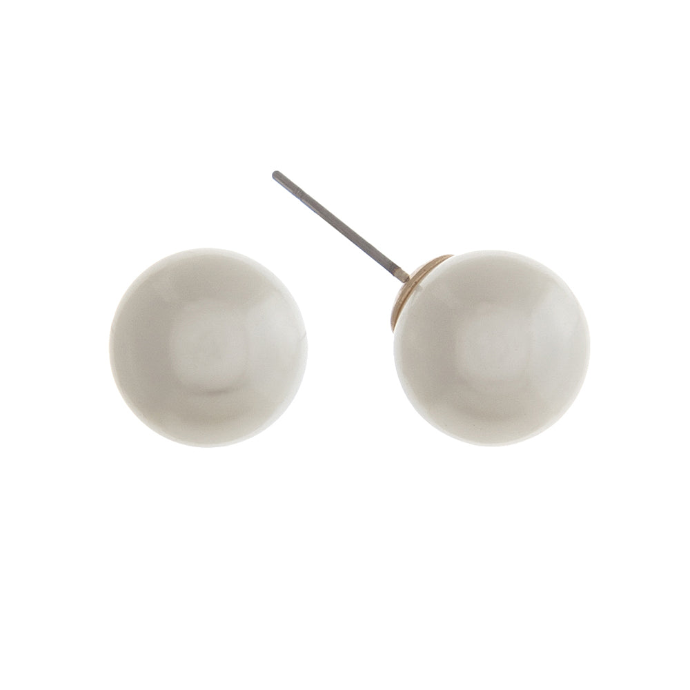 Pearl Stud Earrings - The Sassy Owl Boutique