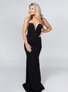 One Last Kiss Maxi Dress- Black