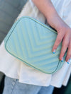 Iconic Sophistication Cross Body Handbag- Sage