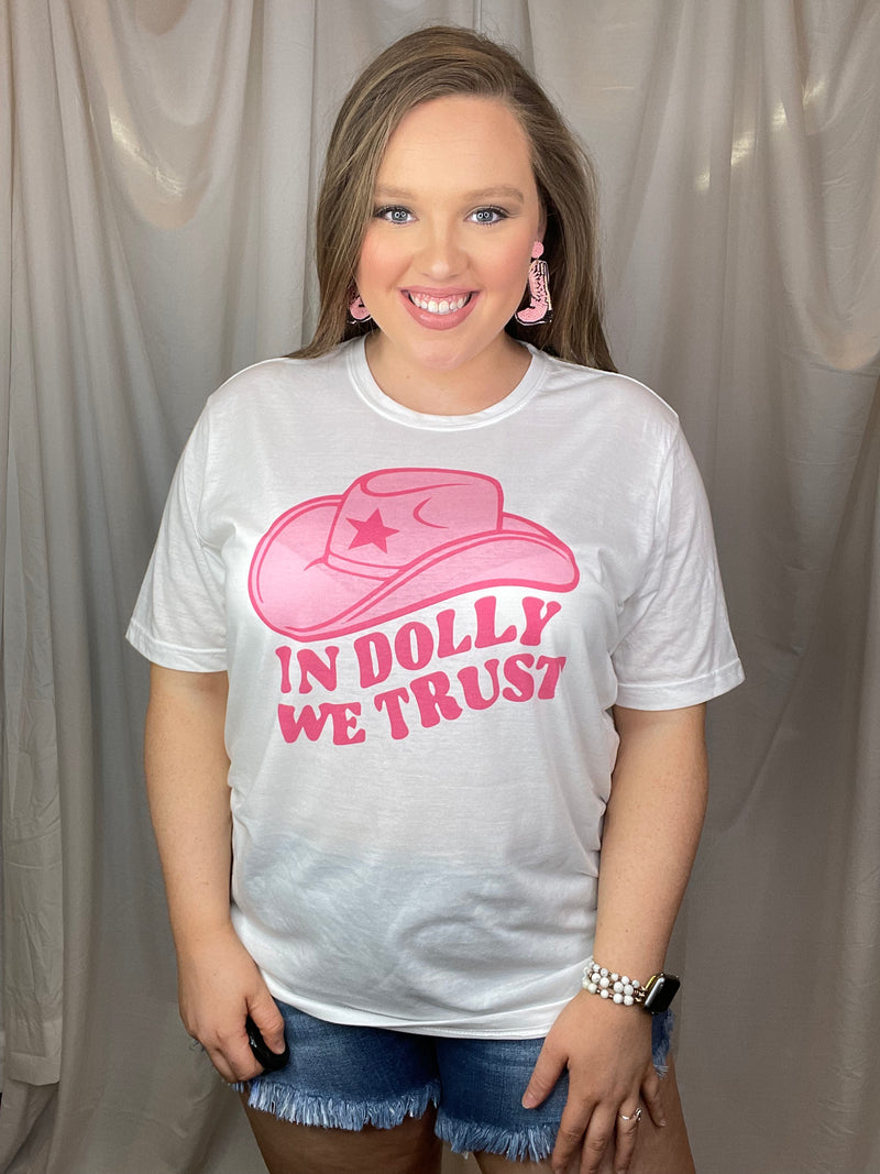 Graphic features a white tee, pink shade colors, short sleeves, unisex fit, round neck line, cute design and runs true to size! 