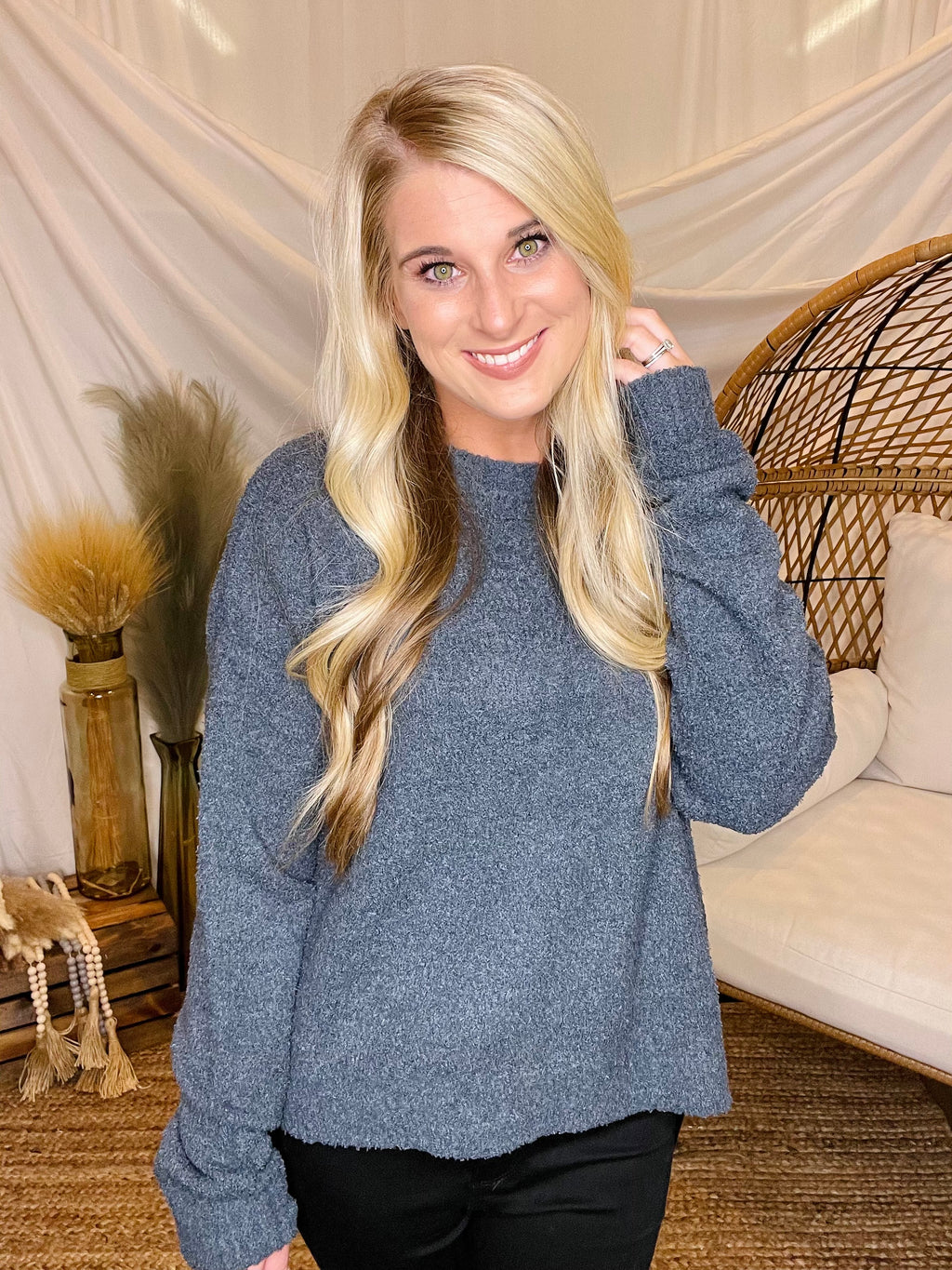 Thank Me Later Sweater - The Sassy Owl Boutique