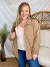 Talk This Out Jacket (XL-3XL) - The Sassy Owl Boutique