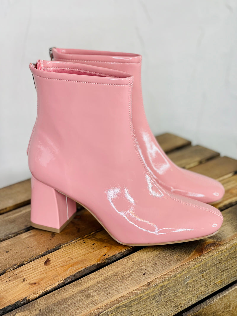 -Light Pink Color  -Back Zipper Closure   -3" Heel   -Padded Insole   *Runs True To Size*