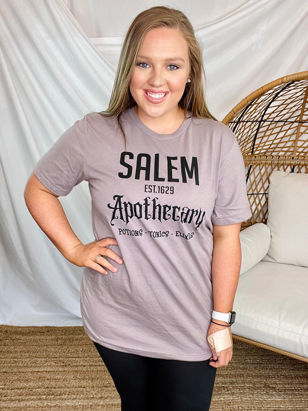 Salem Tee (S-3XL) - The Sassy Owl Boutique