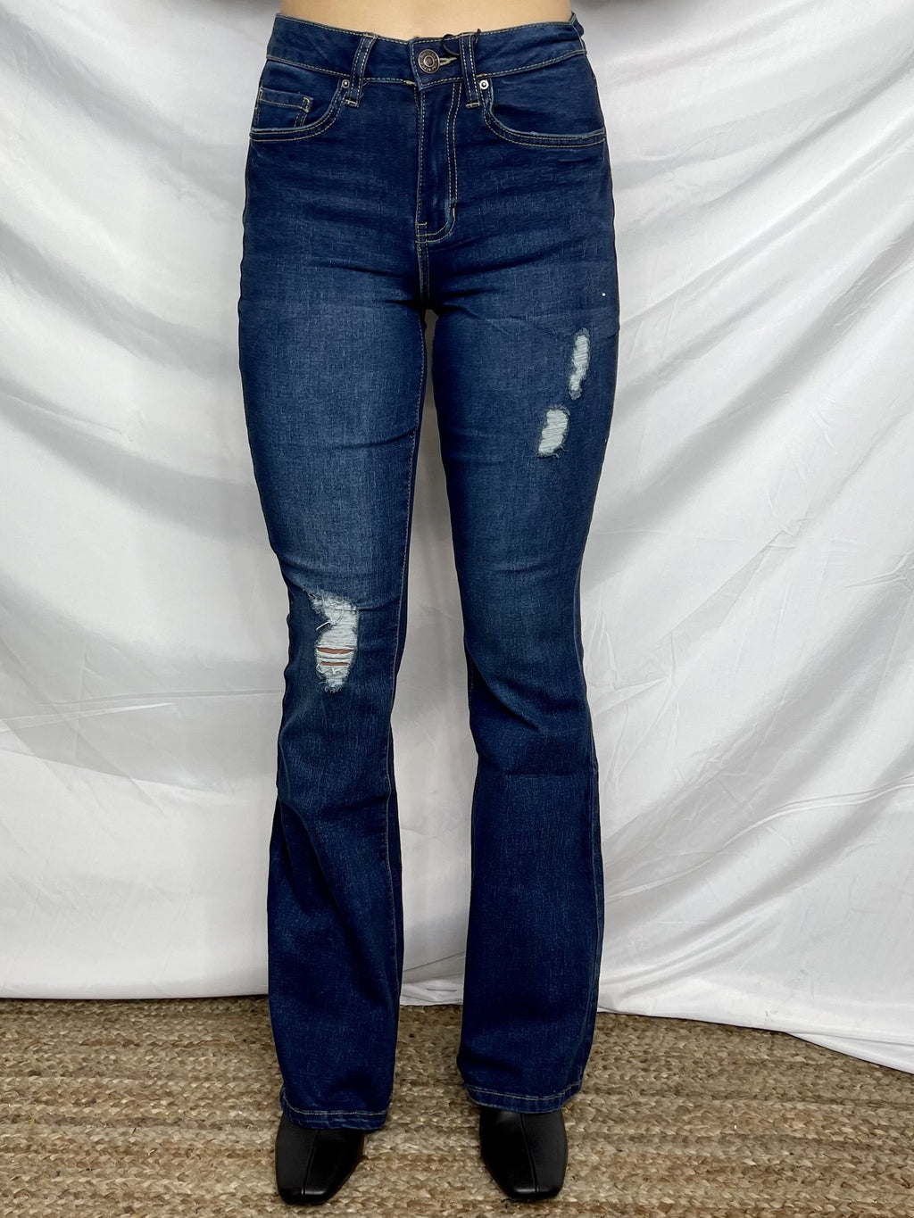 Just Say Yes Flare Jeans- 32" Inseam