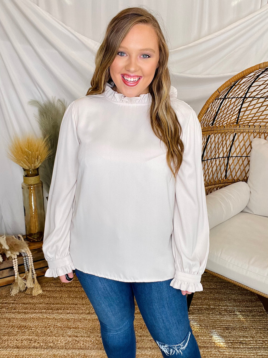 Business Casual Top (S-XL) - The Sassy Owl Boutique