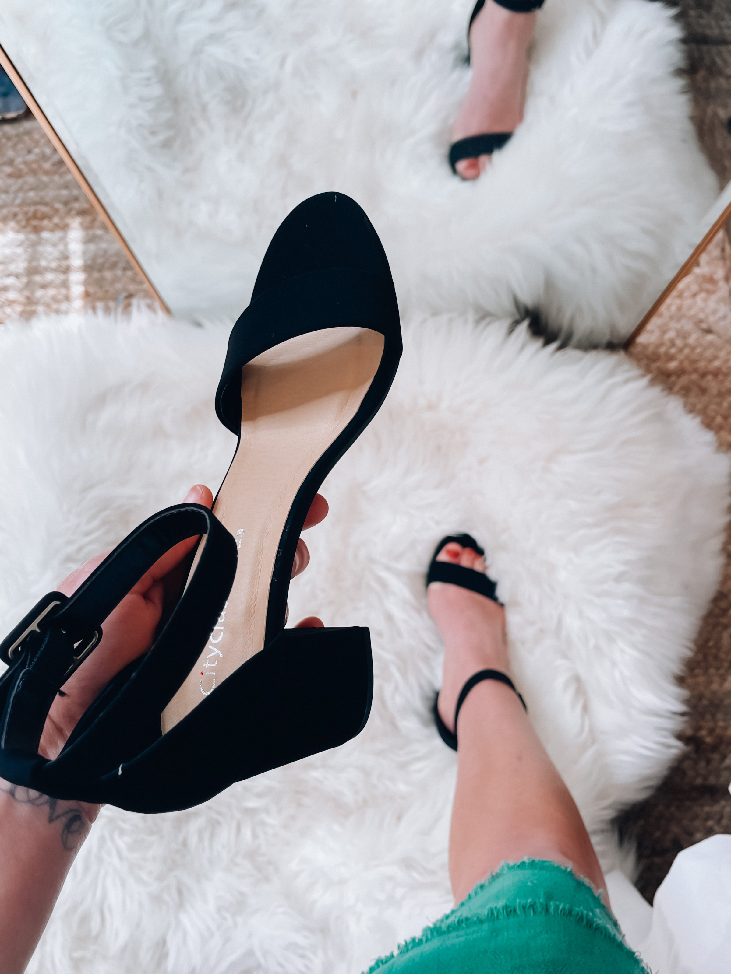 Ladies Womens Sandals Fashion Block Heels Shoes Comfy Open Toe Size 3 4 5 6  7 8 | eBay