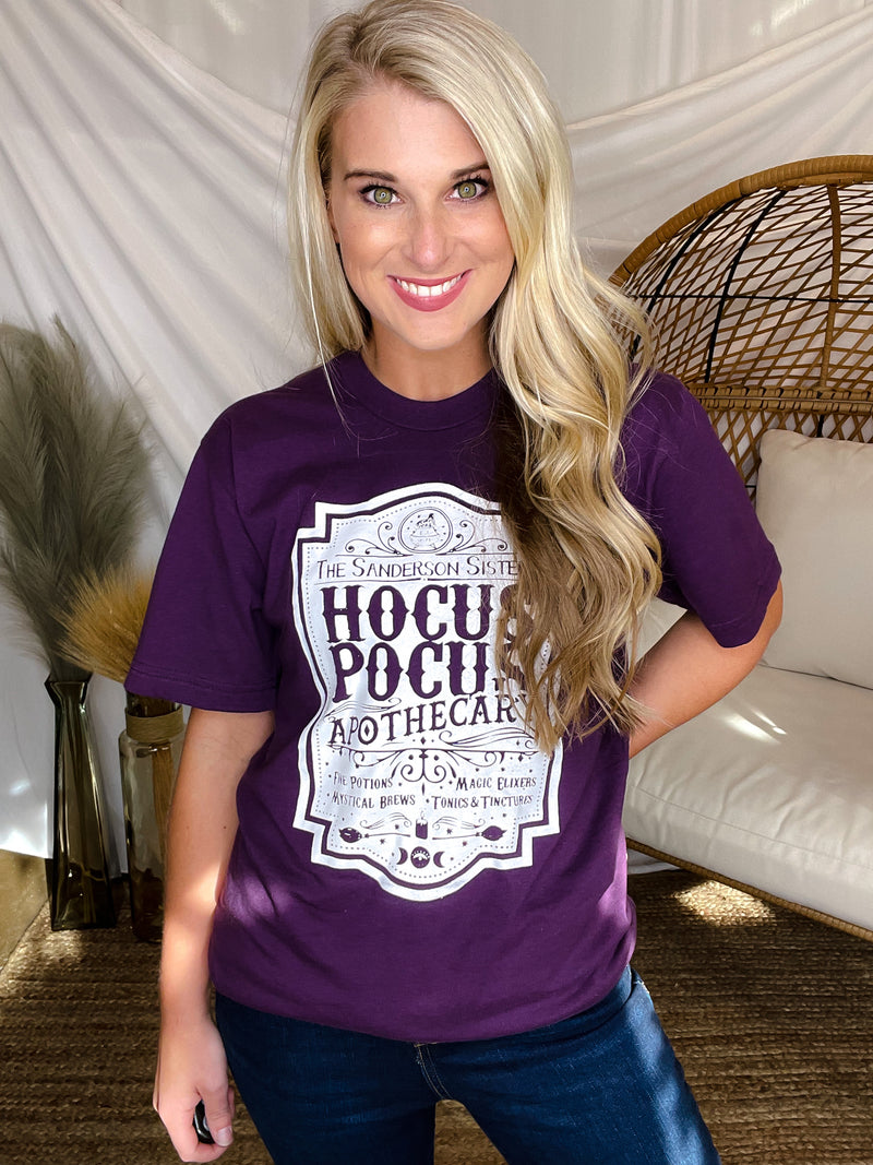 Hocus Pocus Apothecary Tee (S-2XL)