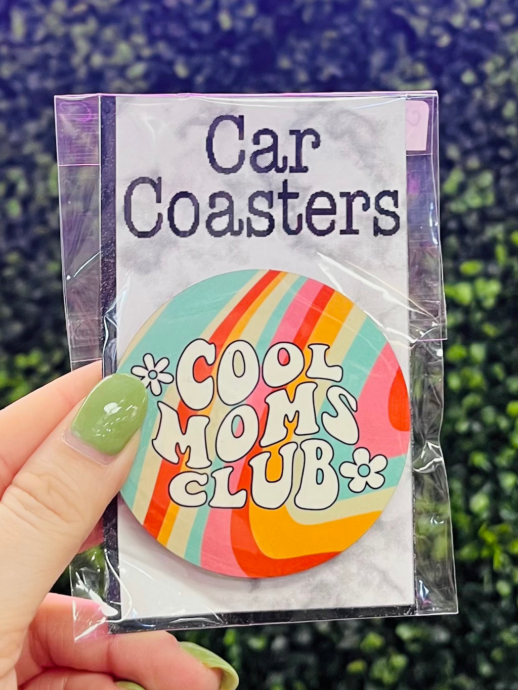 Cool Moms Club Car Coasters