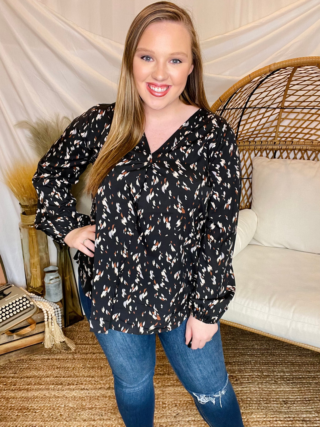 Different Perspectives Top - The Sassy Owl Boutique