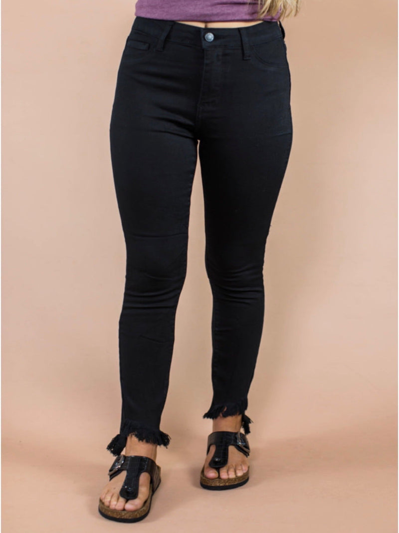 Little Black Jeans - The Sassy Owl Boutique