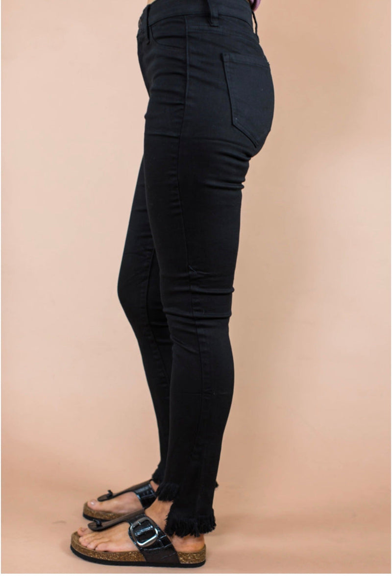 Little Black Jeans - The Sassy Owl Boutique